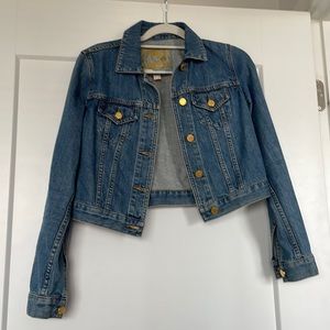 Michael Kors- crop Jean jacket